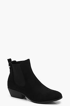 Boohoo Western Style Chelsea Boots