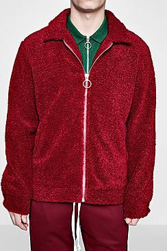 Boohoo Tyga Borg Harrington Jacket