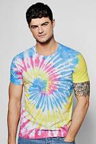 Boohoo Multi Colour Tie Dye T Shirt