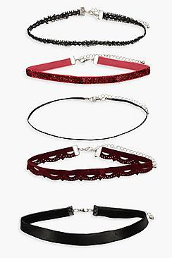 Boohoo Halloween Choker Pack