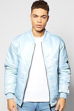 Boohoo Pastel Padded Ma1 Bomber