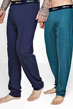 Boohoo 2 Pack Jersey Pyjama Man Lounge Pants