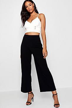 Boohoo Tall Wide Leg Culottes