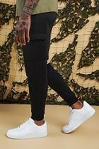 Boohoo Skinny Fit Panelled Cargo Joggers
