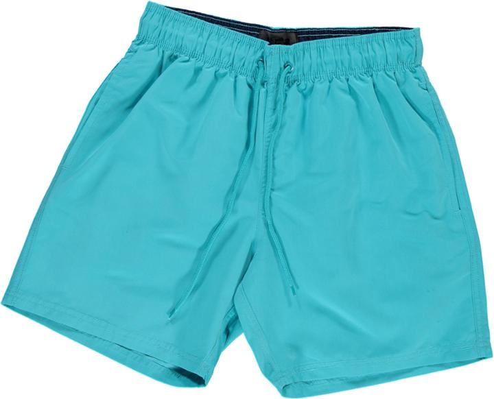 Boohoo Plain Swim Shorts Teal