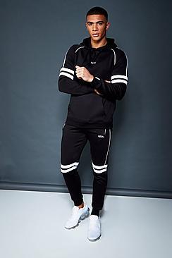 Boohoo Skinny Fit Hooded Fleece Tracksuit