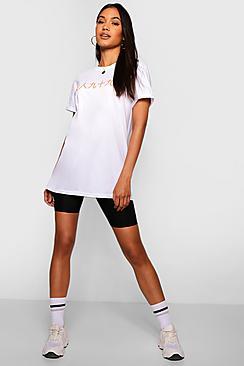 Boohoo Chinese Woman 99 Slogan Tee