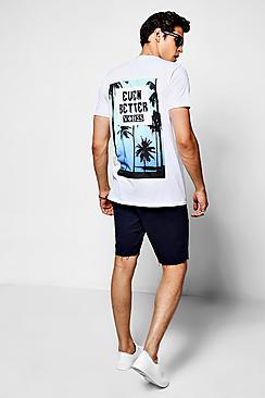 Boohoo Even Better Vibes Back Print T-shirt