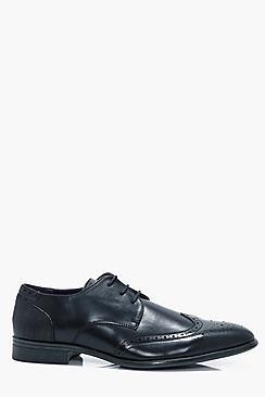 Boohoo Smart Wingtip Brogues