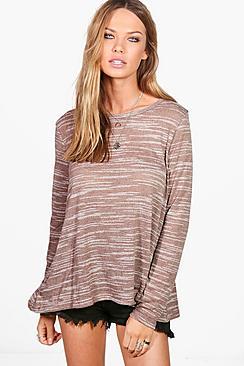 Boohoo Gemma Marl Knit Jumper