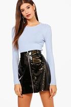 Boohoo Rib Knit Jumper