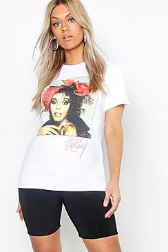 Boohoo Plus Whitney T-shirt