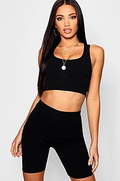 Boohoo Cycling Short Co-ord Set