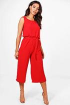 Boohoo Melody Culotte Jumpsuit
