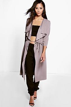 Boohoo Kara Maxi Belted Duster