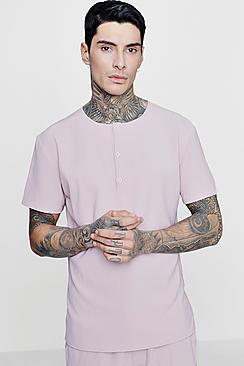 Boohoo Seersucker Woven Top
