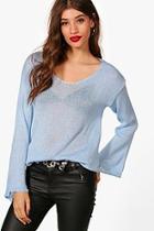 Boohoo Alice Wide Sleeve Slouchy Jumper