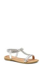 Boohoo Frances Embellished T-bar Sandals