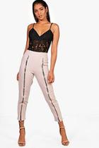 Boohoo Woven Zip Front Extreme Trouser