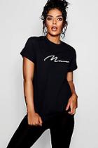 Boohoo Zoey Man Signature T-shirt