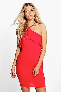 Boohoo Yasmin Double Layer Bodycon Dress