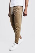 Boohoo Slim Fit Chino Trouser With Drawcord Waist