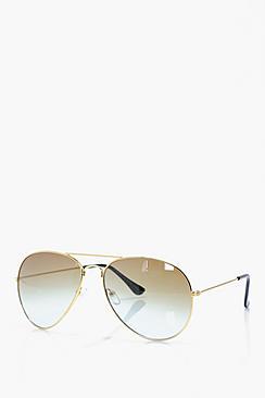 Boohoo Gold Frame Aviators