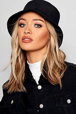 Boohoo Black Bucket Hat