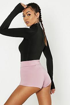 Boohoo Fit Double Layer Gym Shorts