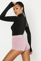 Boohoo Fit Double Layer Gym Shorts