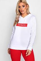 Boohoo Sasha Woman Hoody