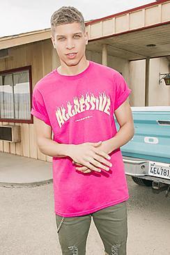 Boohoo Oversized Aggressive T-shirt