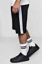 Boohoo Woven Side Stripe Elasticated Waist Short