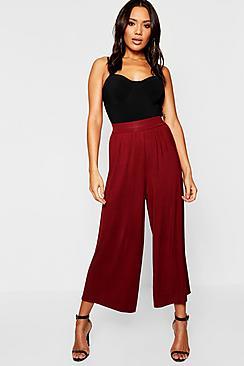 Boohoo Jersey Wide Leg Culotte