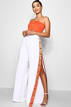 Boohoo Hailey Double Popper Sweat Joggers
