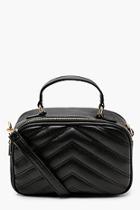 Boohoo Emma Quilted Handle Cross Body