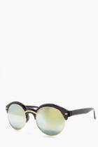 Boohoo Black Club Master Sunglasses Black