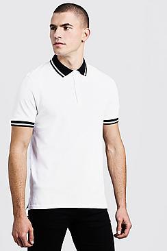 Boohoo Pique Polo T-shirt