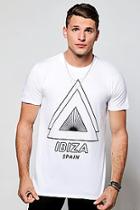 Boohoo Ibiza Spain Print T-shirt