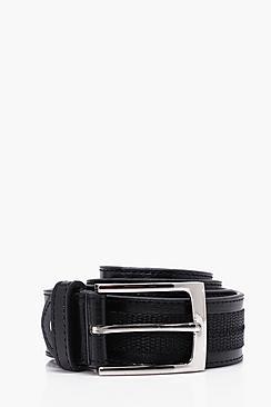 Boohoo Canvas Trim Belt
