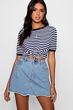Boohoo Lily Stripe T-shirt