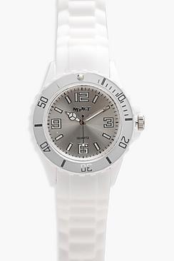 Boohoo Sophia Rubber Strap Sports Watch
