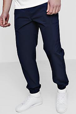 Boohoo Woven Jogger With Pocket
