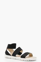 Boohoo Millie Multi Strap Cleated Sandals