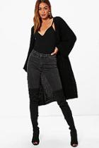 Boohoo Emma Wide Sleeve Midaxi Cardigan