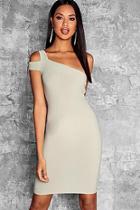 Boohoo Tall Catrina Cold Shoulder Bodycon Dress