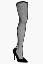 Boohoo Caroline Knee High Mesh Heel