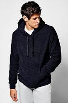 Boohoo Borg Over Head Hoodie With Kangaroo Pocket