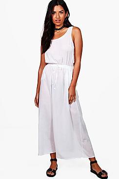 Boohoo Charly Knot Back Maxi Dress