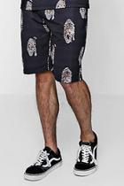 Boohoo Leopard Sublimation Mid Length Short Co-ord